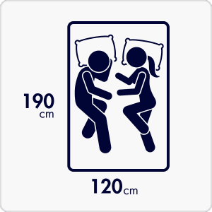 Semidoble (120cm x 190cm)